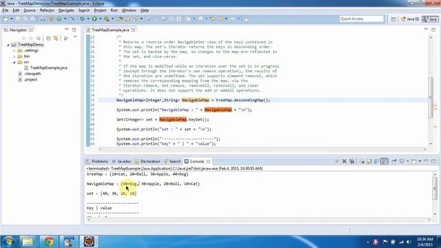 TreeMap (decendingMap method) | Java Collection Framework смотреть онлайн