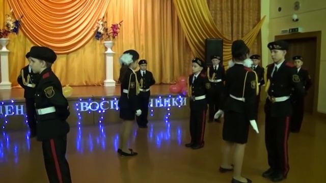 В СШ №9 города Слонима состоялось посвящение в воспитанники кадетского корпуса смотреть онлайн