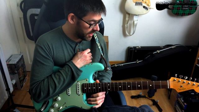 VLOG #1 - Lesson Poll, my Surf Green Strat, HELIX setup, some noodling, what I'm working on etc. смотреть онлайн