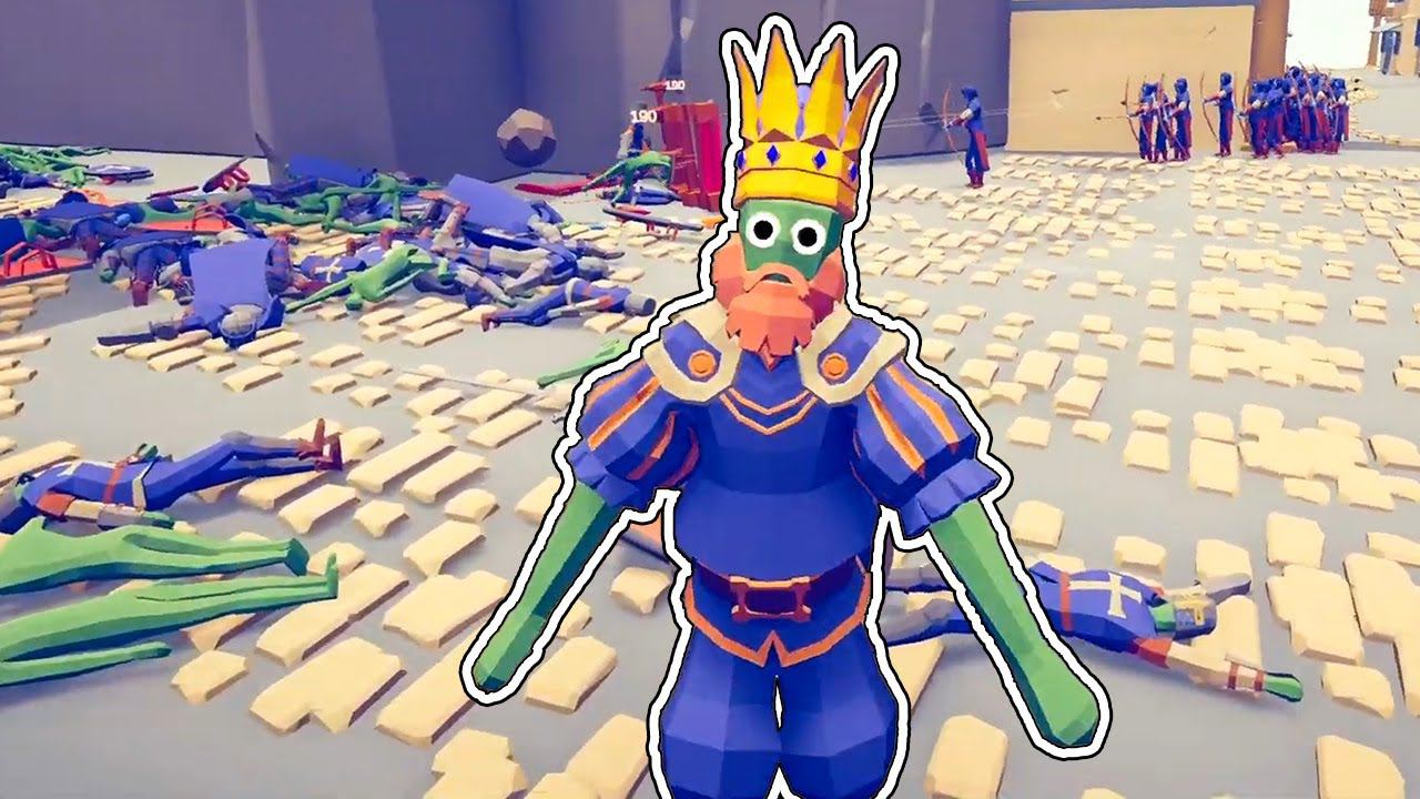 Zombies invaded the castle Defend the castle | TABS - Totally Accurate Battle Simulator смотреть онлайн