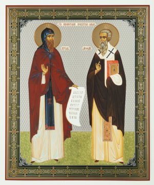 канон равноапостольным Кириллу и Мефодию.