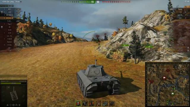 VK 30.02 (M), Тундра, Стандартный бой смотреть онлайн
