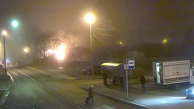 Пожар в Красном Селе 05.11.18 смотреть онлайн