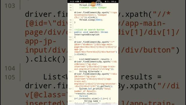 IRCTC TRAIN SEARCH AUTOMATION смотреть онлайн