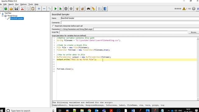 Performance Testing Exper Jmeter BeanShell File Handling 1 смотреть онлайн