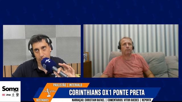 CORINTHIANS X PONTE PRETA | PAULISTÃO | 10ª RODADA | AO VIVO смотреть онлайн