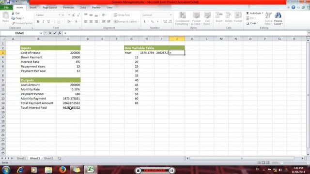 Asset Computer Education Excel 2010 Data Table in Marathi смотреть онлайн