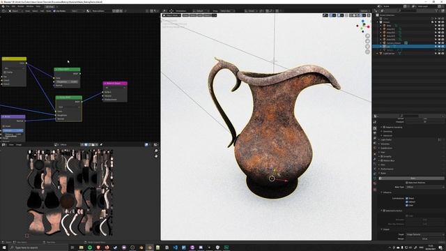 Baking Procedural Materials to Textures with Blender and Unity! смотреть онлайн