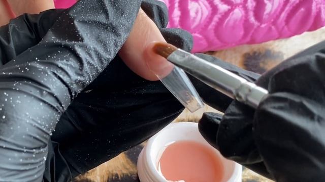 НАРАЩИВАНИЕ ногтей на ГЕЛЕВЫЕ типсы смотреть онлайн