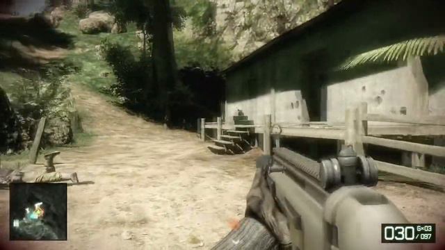 Battlefield: Bad Company 2 (Прохождение) #4 Мужик c железными яйца смотреть онлайн