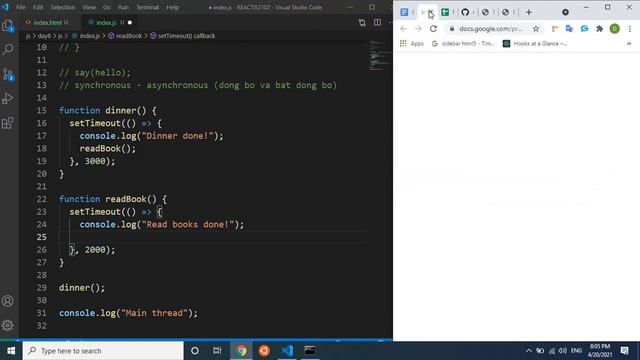REACTJS2102 - ReactJS day 8 - Promise - Ajax смотреть онлайн