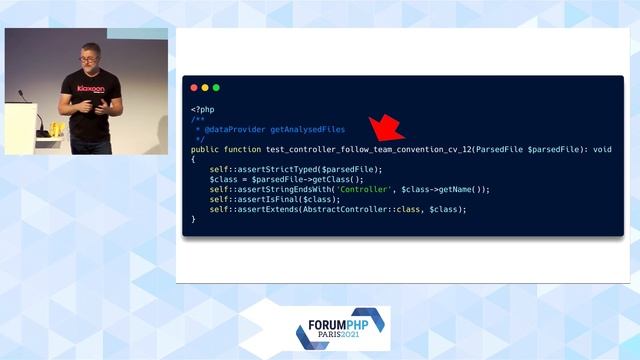 Des tests unitaires pour nos règles de conception - Frederic BOUCHERY - Forum PHP 2021 смотреть онлайн