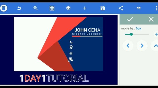 How to Create Business Card Design in PixelLab Android | Visiting Card Design | 1 Day 1 Tutorial смотреть онлайн