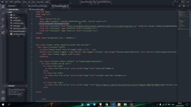 Basic Banking Website with Source Code | Web Development | The Sparks Foundation. смотреть онлайн