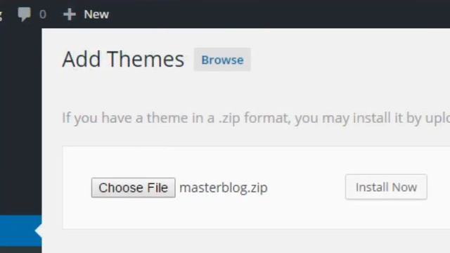 How to Install Wordpress Themes by Upload смотреть онлайн