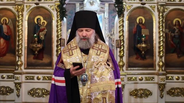 Проповедь епископа Питирима (Творогова) после молебна о даровании победы. 21.01.24 смотреть онлайн