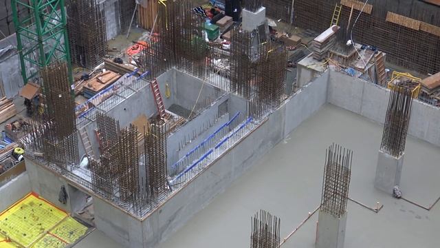 Alberni by Kengo Kuma Concrete Slab Pour Sub-Level #1 (P8) смотреть онлайн