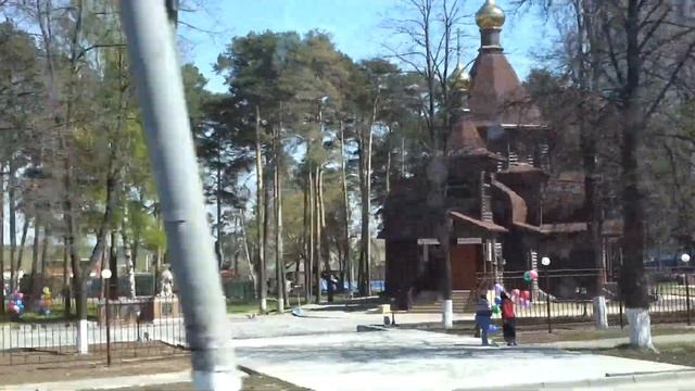Церковь в посёлке Октябрьский смотреть онлайн