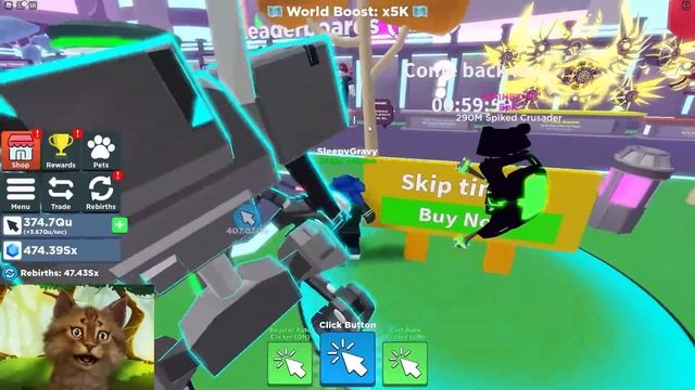 Rich Noob VS Roblox Clicker Simulator смотреть онлайн