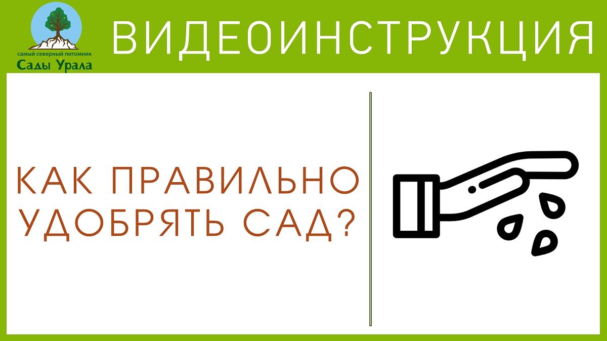 Удобрения для плодовых деревьев смотреть онлайн