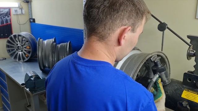 Правка дисков без перегрева. Подробное видео. Чебоксары. смотреть онлайн