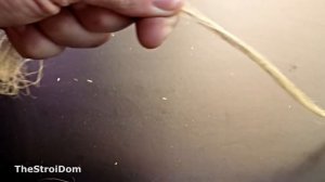 █ Как намотать ЛЕН (паклю) на резьбу /  The thread seal len