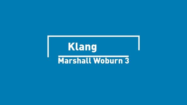 Marshall Woburn III - Bluetooth-Lautsprecher ohne Akku aber mit HDMI? смотреть онлайн