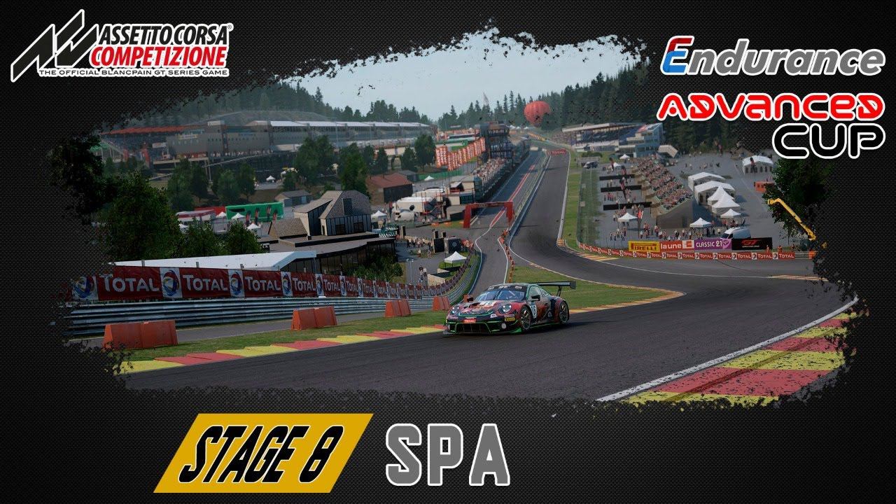 Assetto Corsa Competizione. Simcentral Advanced Cup 8 ЭТАП Спа - LIVE