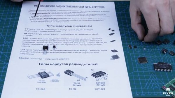 Как определить радиодеталь? Типы корпусов радиокомпонентов и микросхемКак определить радиодеталь? Ти