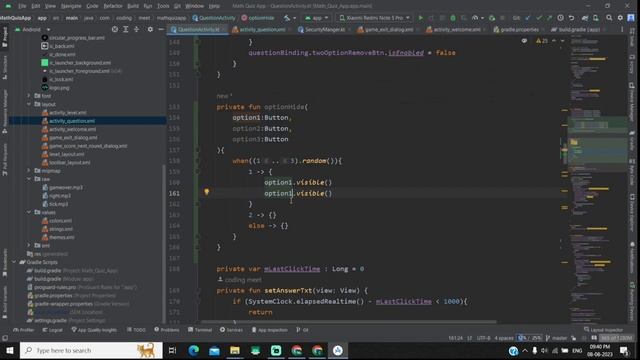 Math Quiz App Android Studio Kotlin Part - 8 Two Option Remove смотреть онлайн