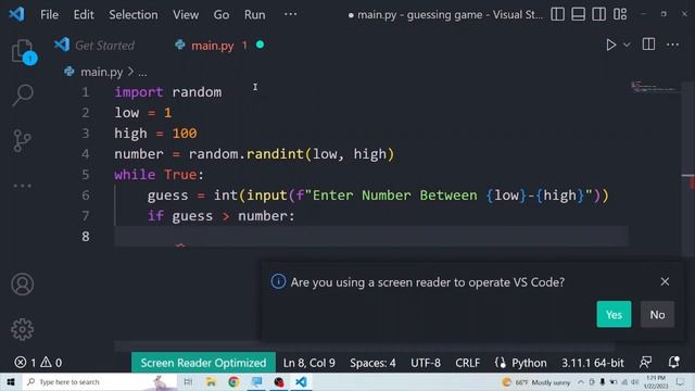 Python Guessing Game: Test Your Logic Skills! смотреть онлайн
