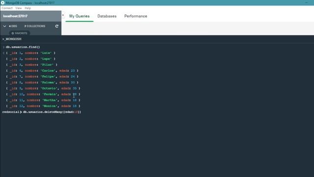?24: Como ELIMINAR  Varios Documentos DeleteMany | @Ingenioteka
