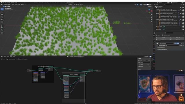 Scale Objects based on Distance (Proximity Node) / Tutorial Blender 3.2 Geometry Nodes + Free Asset смотреть онлайн