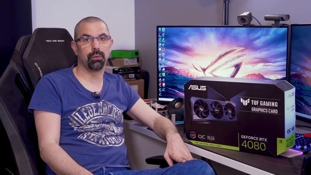 ASUS TUF Gaming GeForce RTX 4080 OC La carte graphique de mon nouveau PC GAMER смотреть онлайн