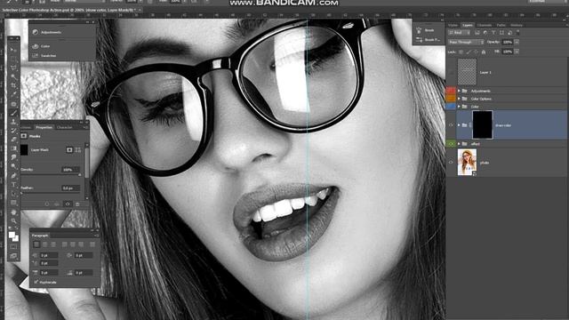 Selective Color Photoshop Action tutorial смотреть онлайн
