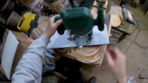 Bosch POF 1200 AE. Фрезеровка колец. Радиусная планка. Как не накосячить. DIY.