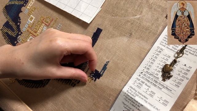 Flosstube: Stitch With Me 119 Lavender and Lace /Angel Of Love смотреть онлайн