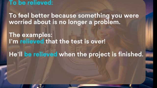 English speaking practice for BEGINNERS TO INTERMEDIATES | Sara is at the airport and on the plane смотреть онлайн