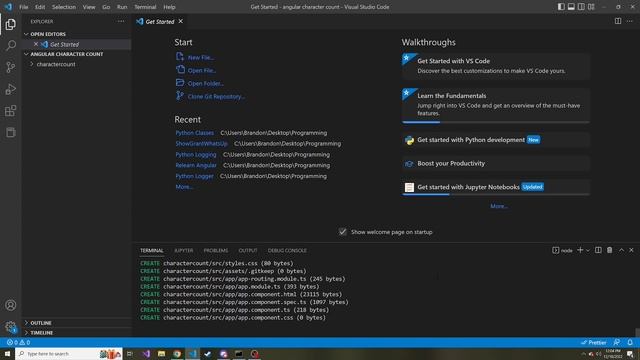 Creating a Character Counting Website with Angular - Angular Project Part 1 смотреть онлайн