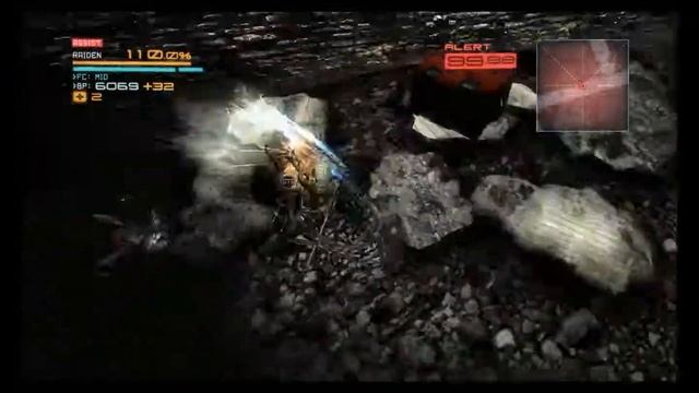 Metal Gear Rising gameplay on GT 430 смотреть онлайн