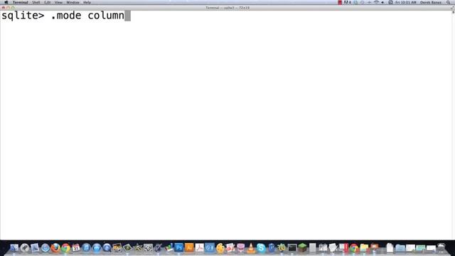 SQLite3 Tutorial смотреть онлайн