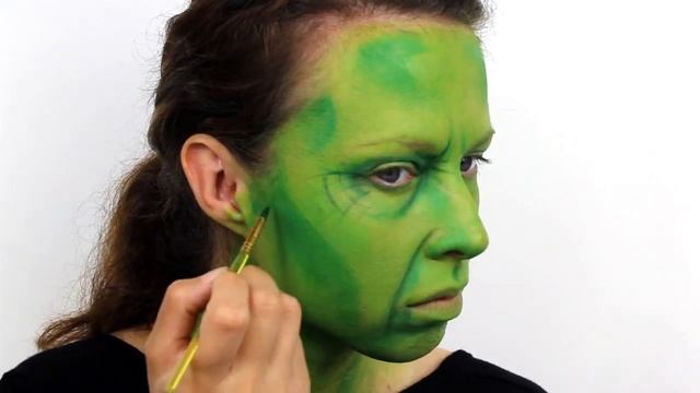 Wicked Witch Makeup | Halloween Face Painting