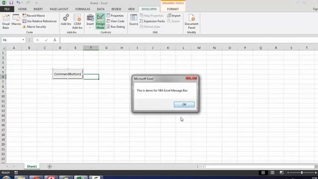 Using Excel VBA Message Box (MsgBox) Function смотреть онлайн