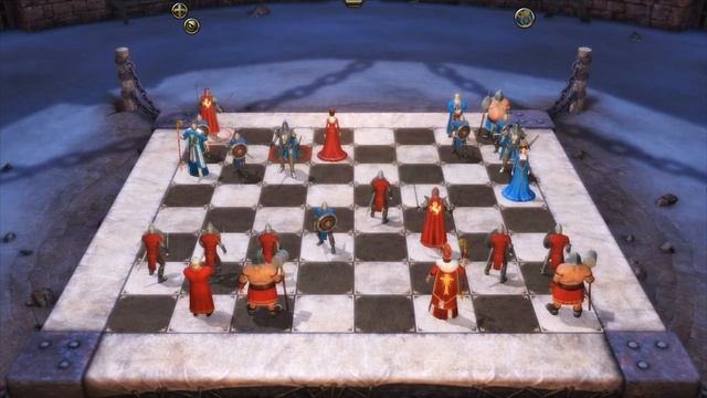 4K Battle Chess Game of Kings I Legendary Pawn kill the king (pt 2 ) смотреть онлайн
