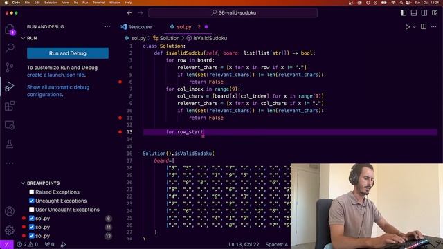 ?Solving All LeetCode Problems with PYTHON ? - 36 Valid Sudoku смотреть онлайн