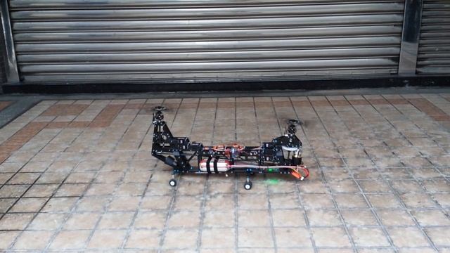 hirobo 50 scale ch47 camouflage CHINOOK-1(GYRO is tow BEAST X) смотреть онлайн