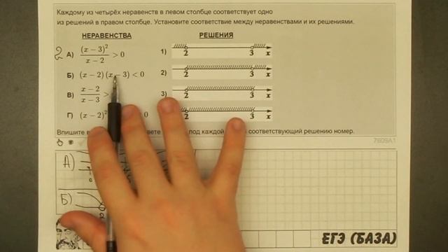 ? Каждому из четырёх неравенств в левом ... | ЕГЭ БАЗА 2018 | ЗАДАНИЕ 17 | ШКОЛА ПИФАГОРА смотреть онлайн