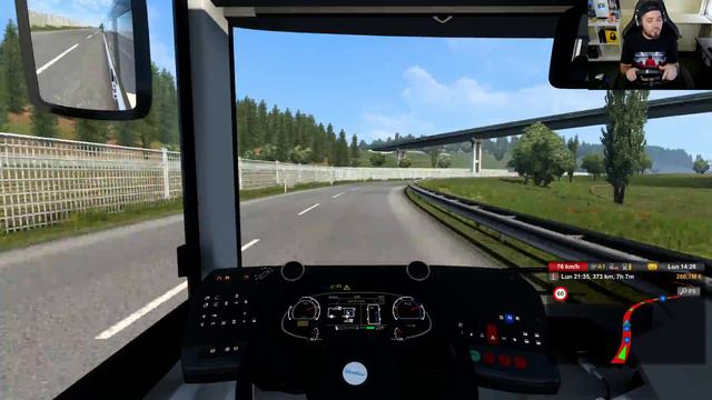 EL Nuevo SISTEMA DE BUSES Online CON PASAJEROS - Euro Truck Simulator 2 смотреть онлайн