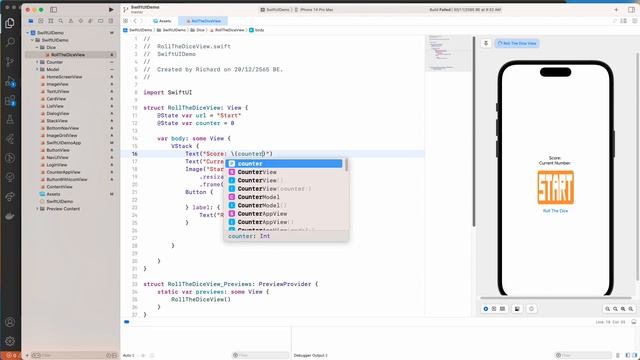 Roll The Dice Game in Flutter - SwiftUI - Jetpack Compose смотреть онлайн