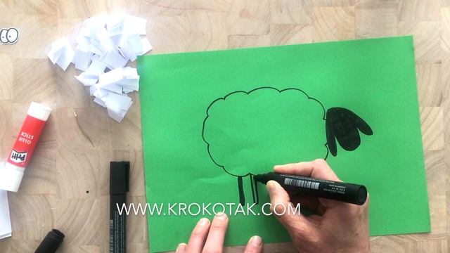 SPRING SHEEP CRAFT FOR KIDS смотреть онлайн